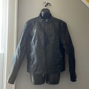 Faux Leather Jacket NWT